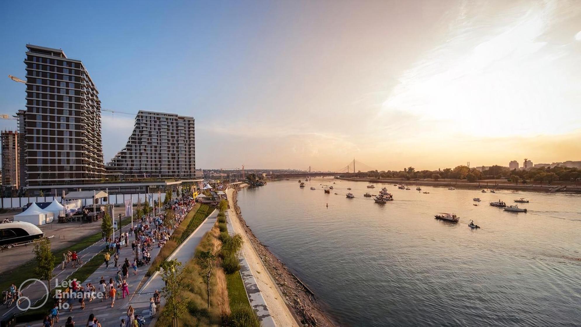 Beldorado Apartments - Belgrade Waterfront Royal Luxury Studio Eksteriør bilde